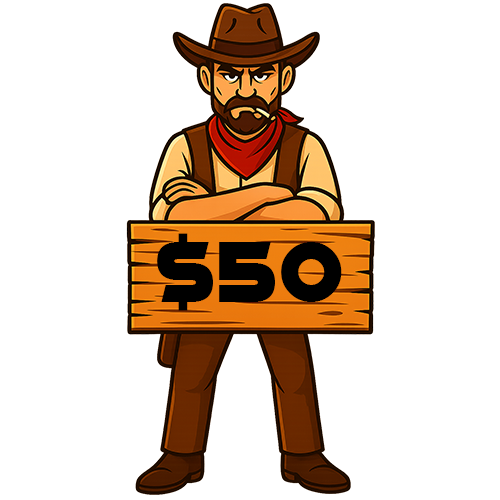 BUY $COWBOY  (You recieve 50,000 $COWBOY)